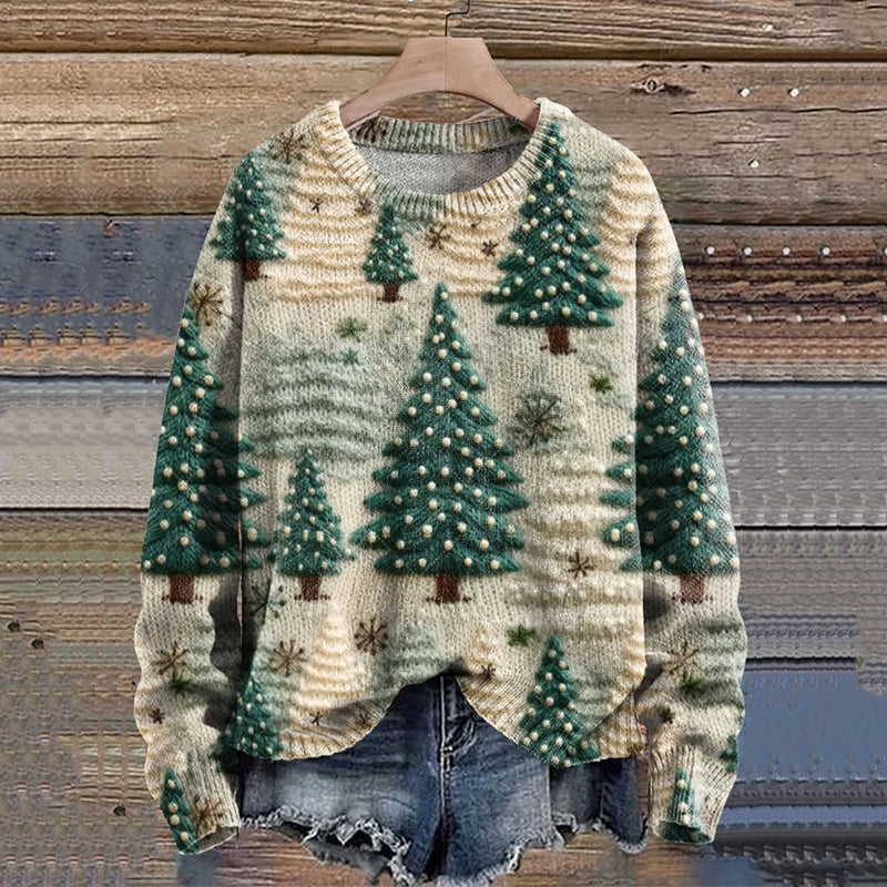 Pull au design réfléchi