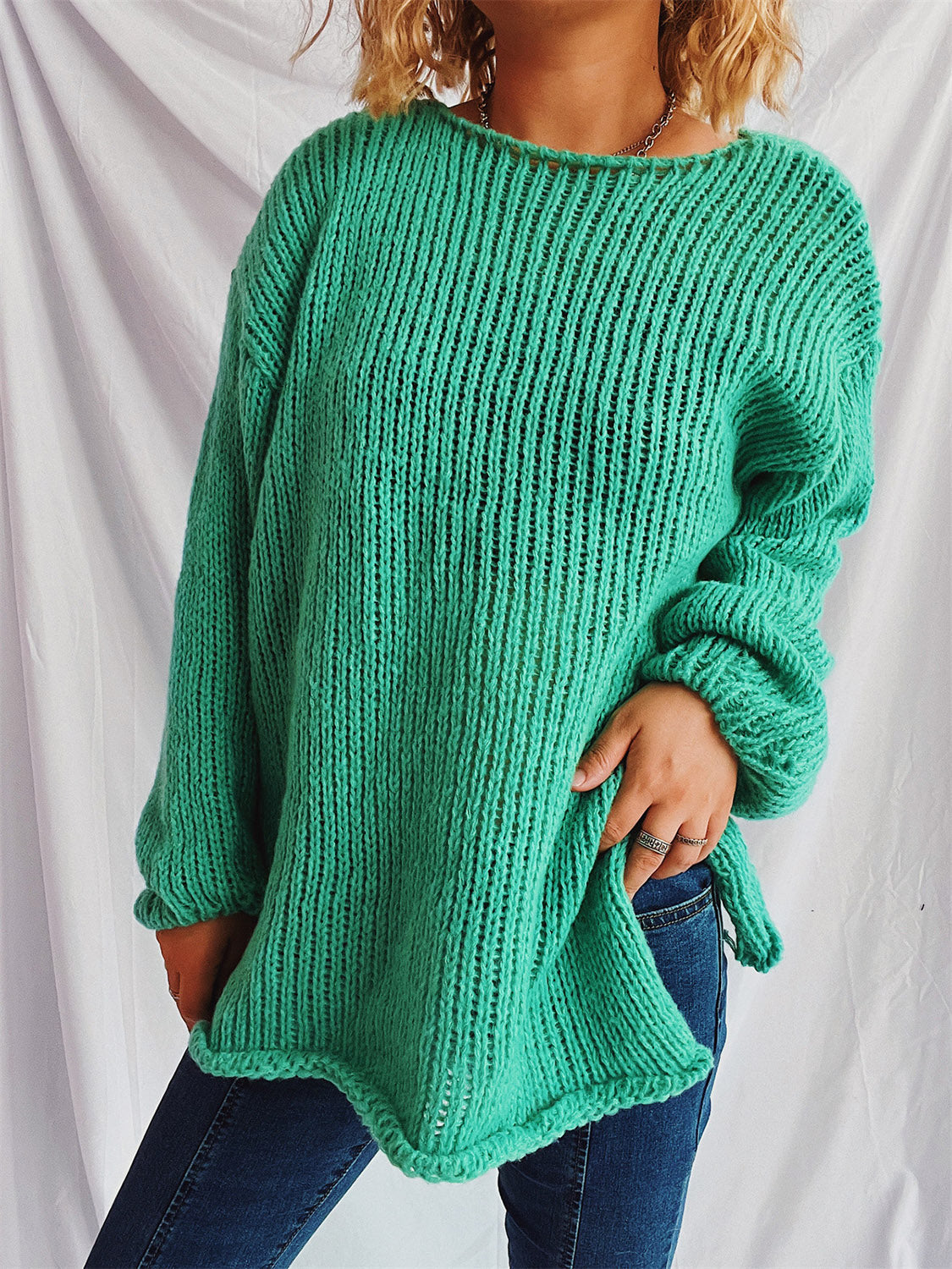 Pull au design classique