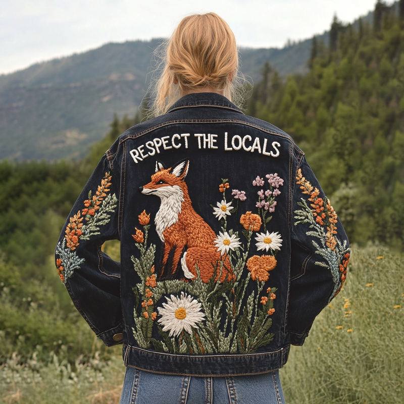 Veste magnifiquement confectionné