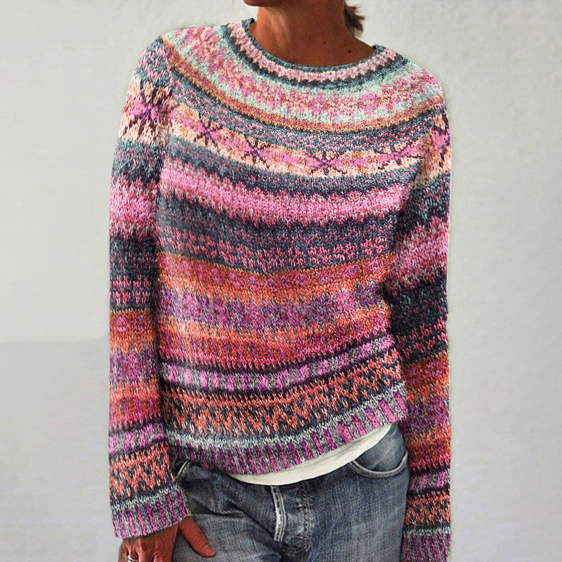 Pull d'inspiration vintage