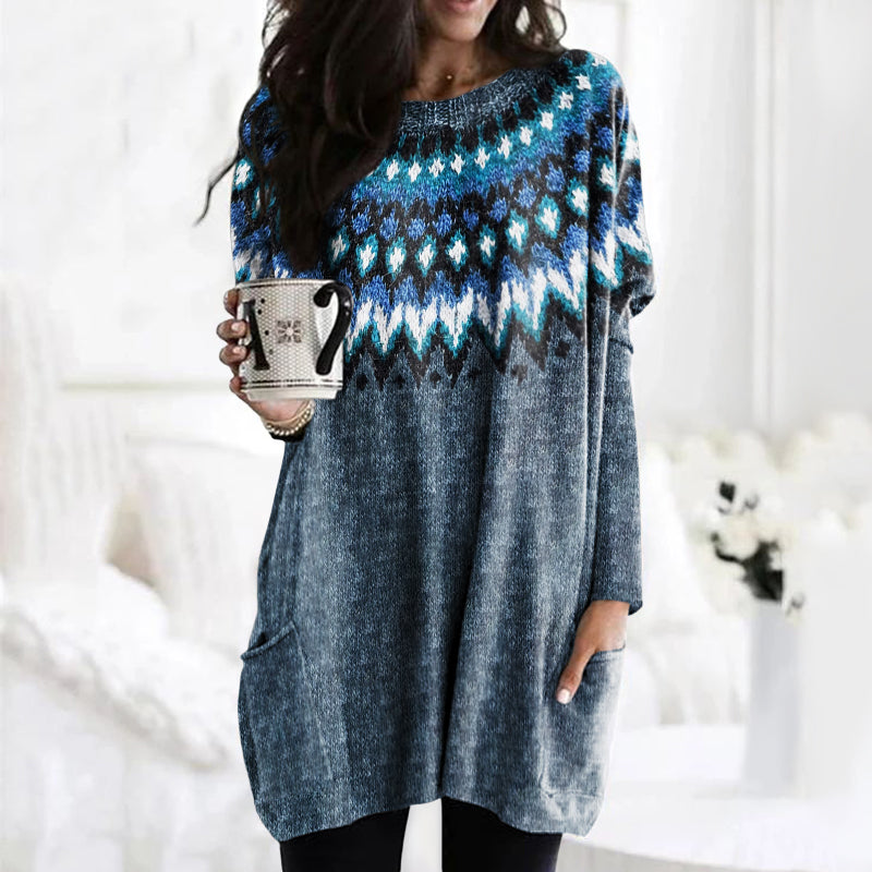 Pull au style vintage intemporel