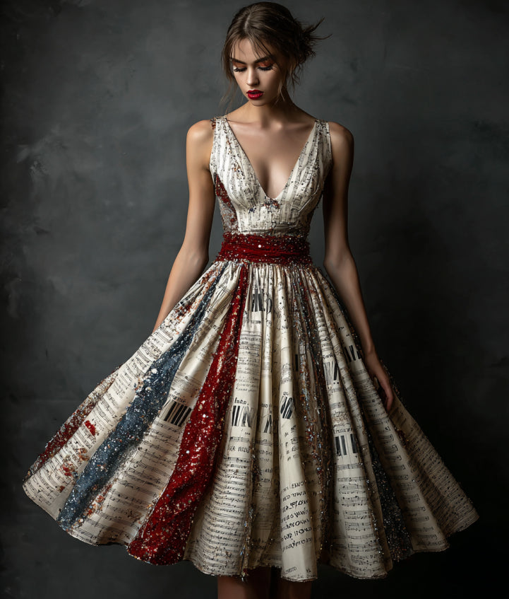 Robe magnifiquement confectionné