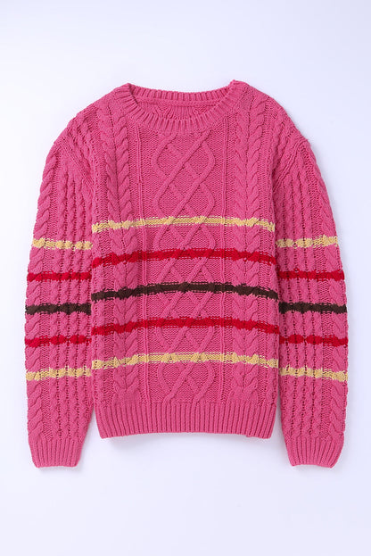 Pull au design réfléchi