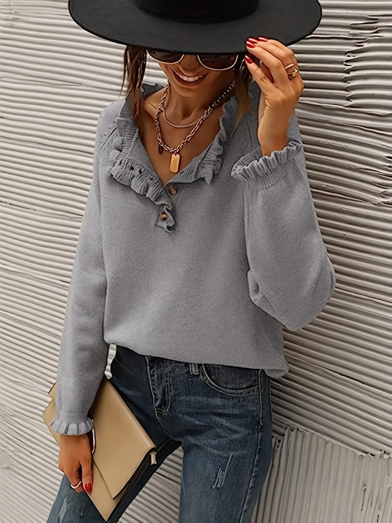 Pull au design réfléchi