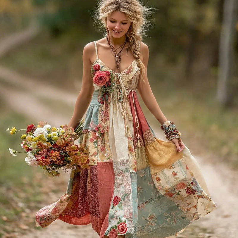 Robe au style vintage intemporel