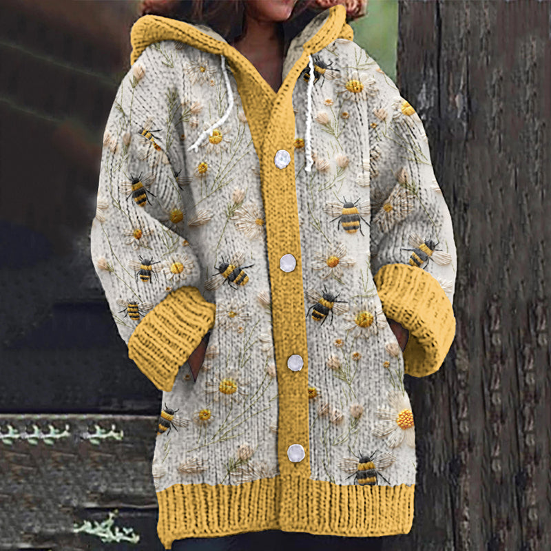 Cardigan au design réfléchi