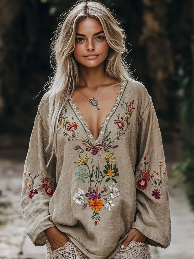 Chemise au design gracieux