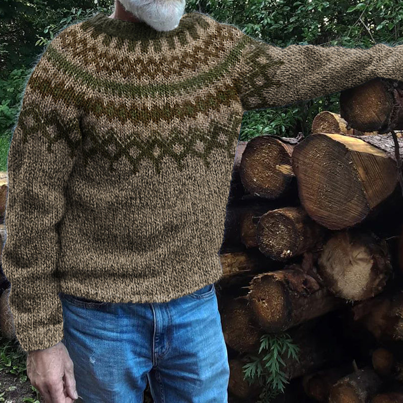 Pull au design classique