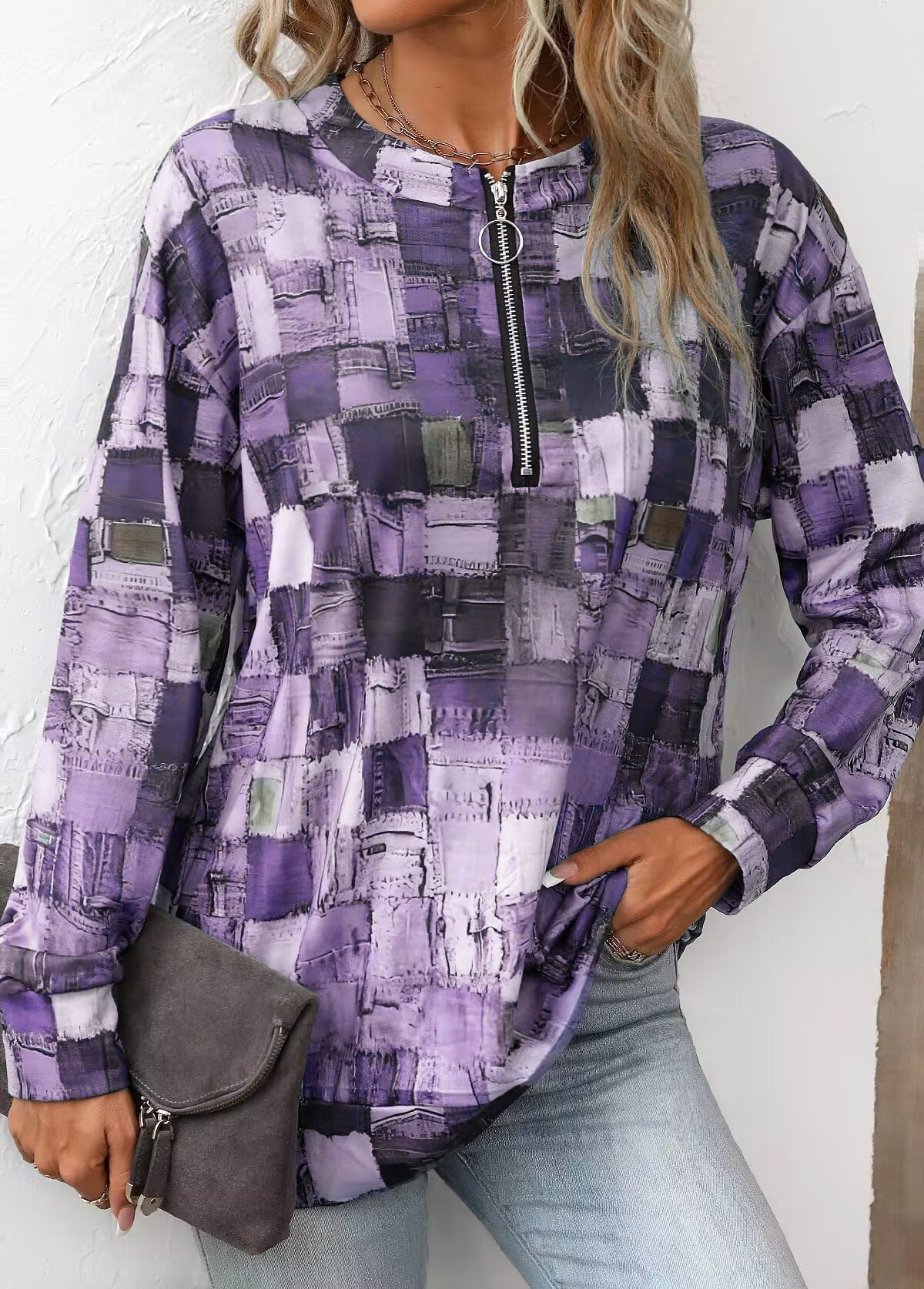 Pull au design classique