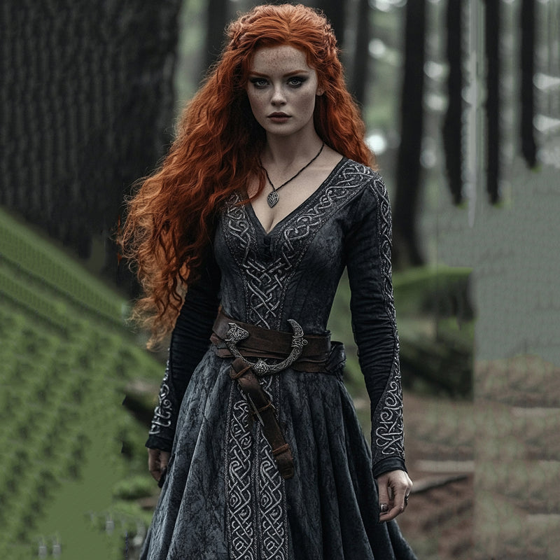 Robe au design réfléchi