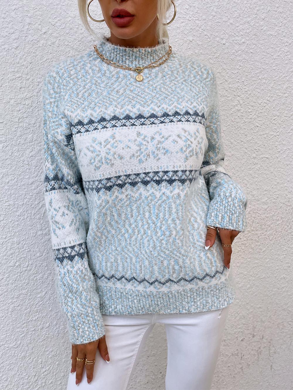 Pull vintage classique