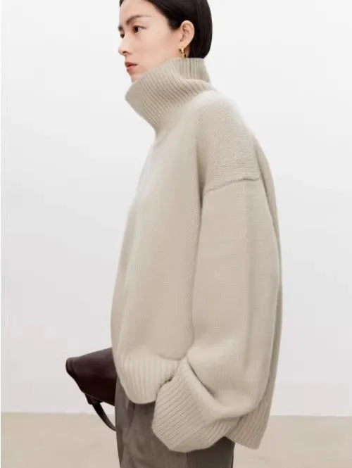 EP | MW - pull-over midi tricoté confortable
