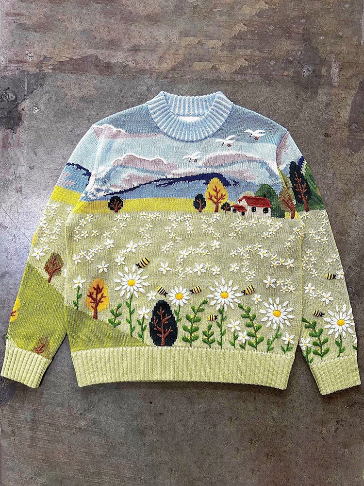 Pull au design classique