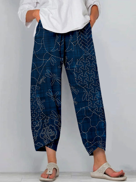 Pantalon au design réfléchi