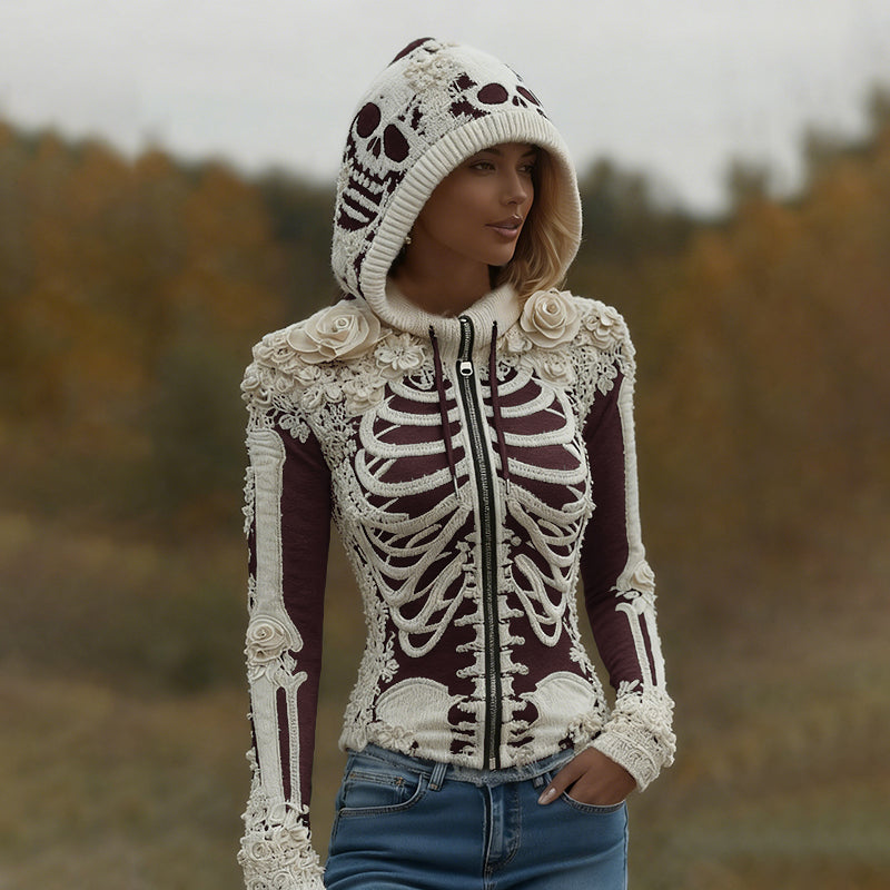 Pull au design réfléchi