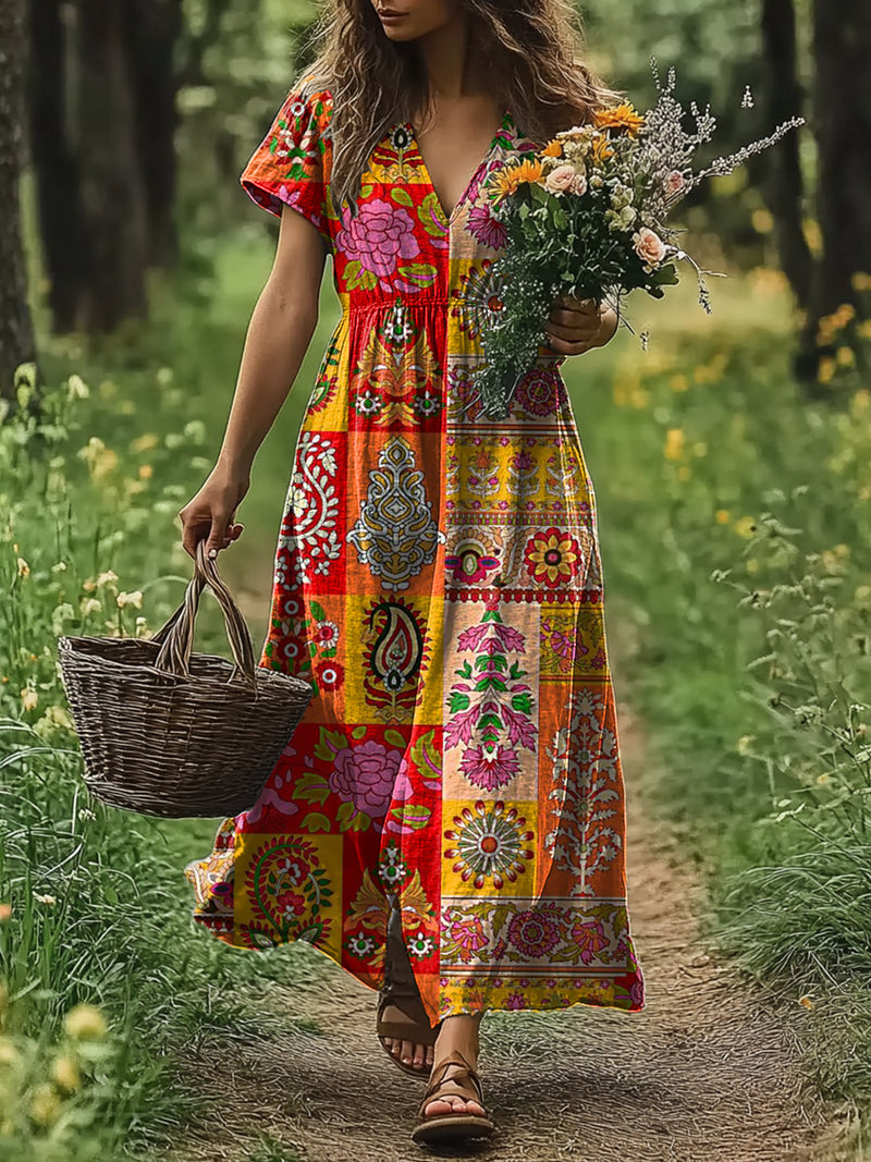 Robe au style vintage intemporel