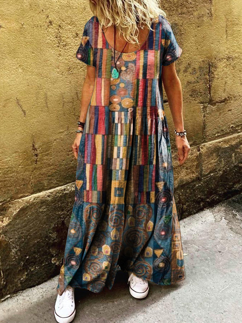 Robe au style vintage intemporel