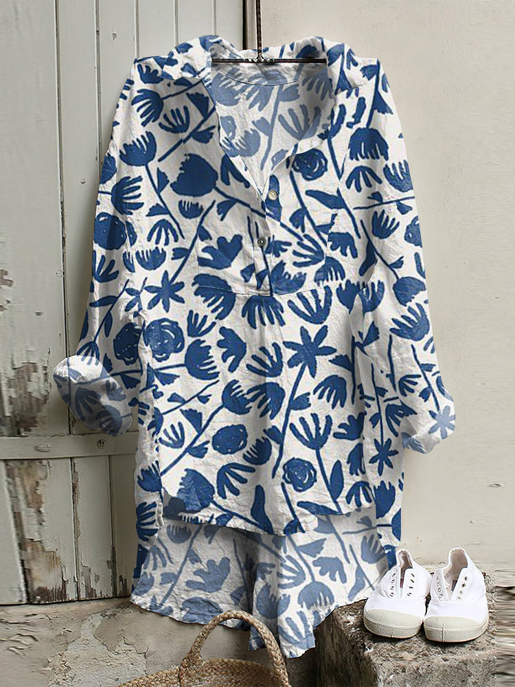 Chemise au design réfléchi