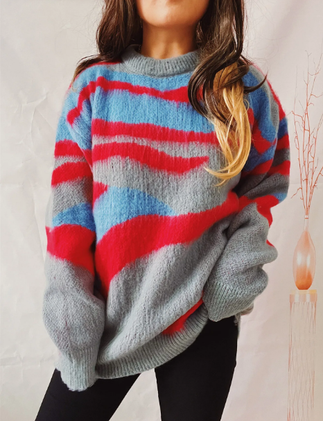 Pull vintage classique