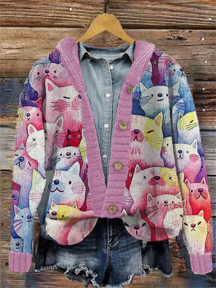 Cardigan au design classique