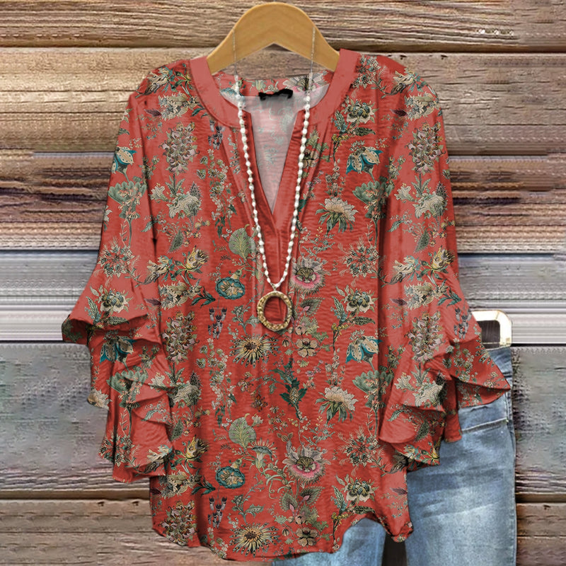 Chemise au style vintage intemporel