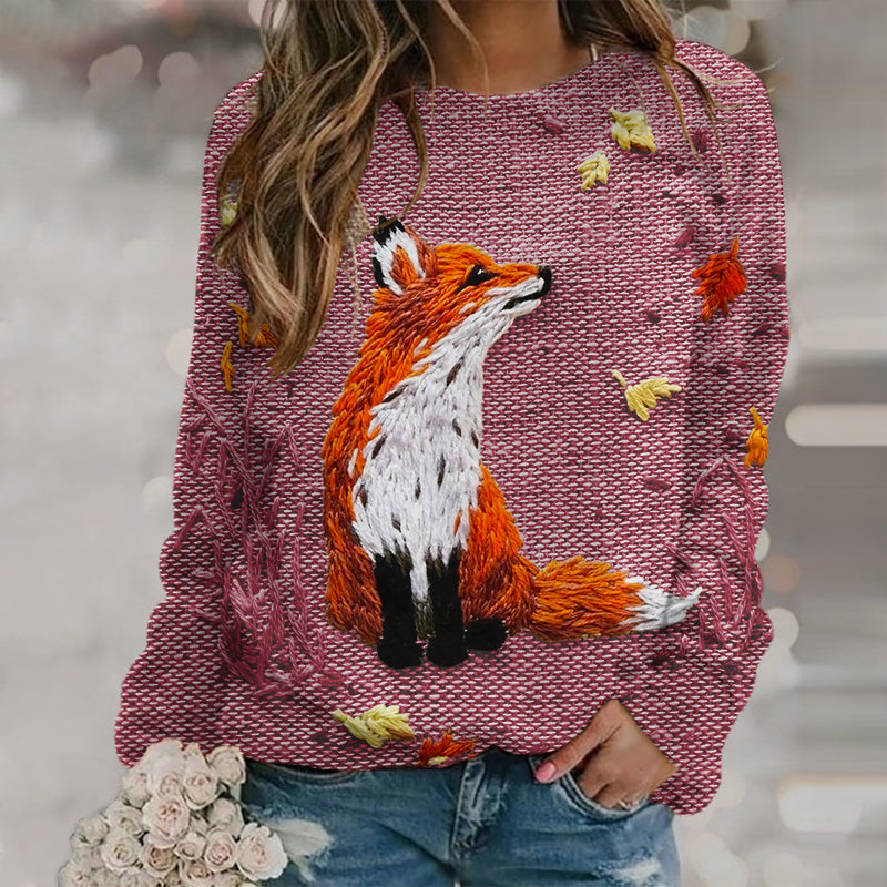 Pull au design réfléchi