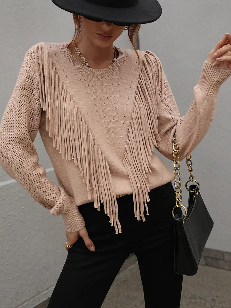 Pull au design réfléchi