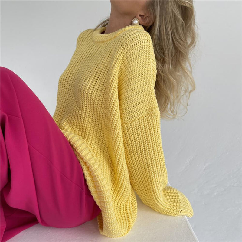 EP | Pull-over en tricot douillet à col rond