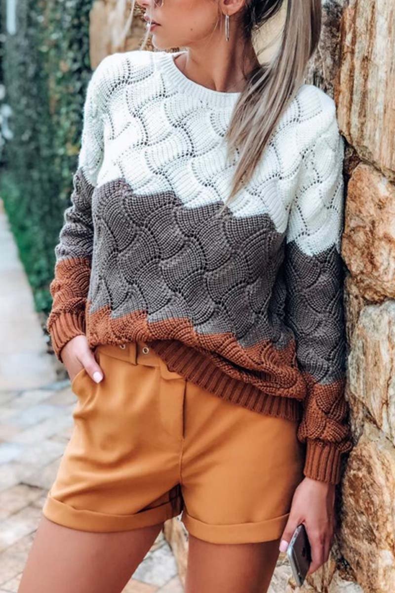 Pull au design classique