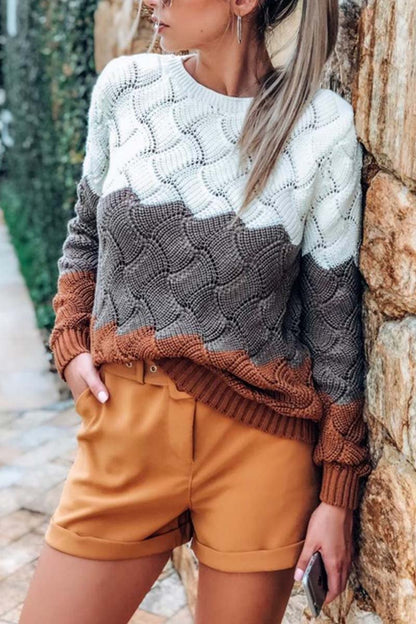Pull au design classique