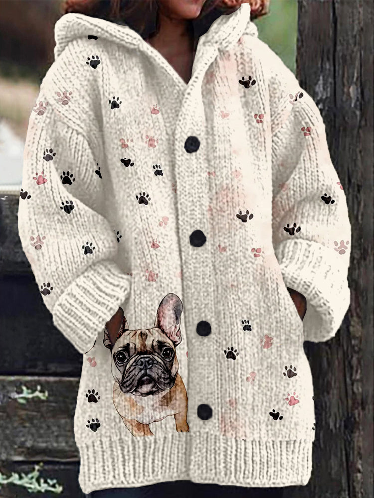 Cardigan au design réfléchi