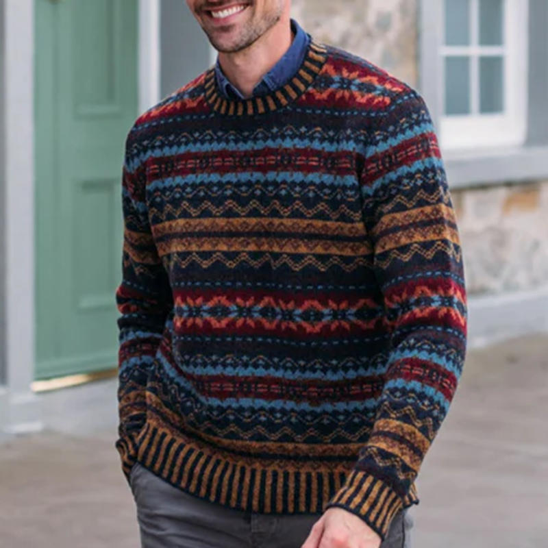 Pull au design classique