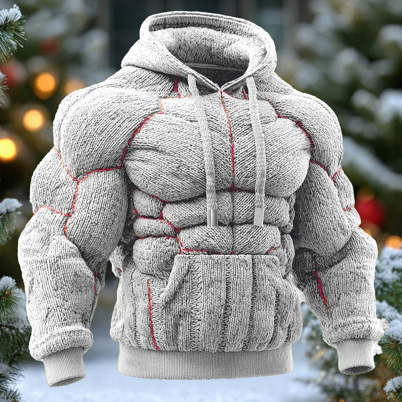 Pull au design réfléchi