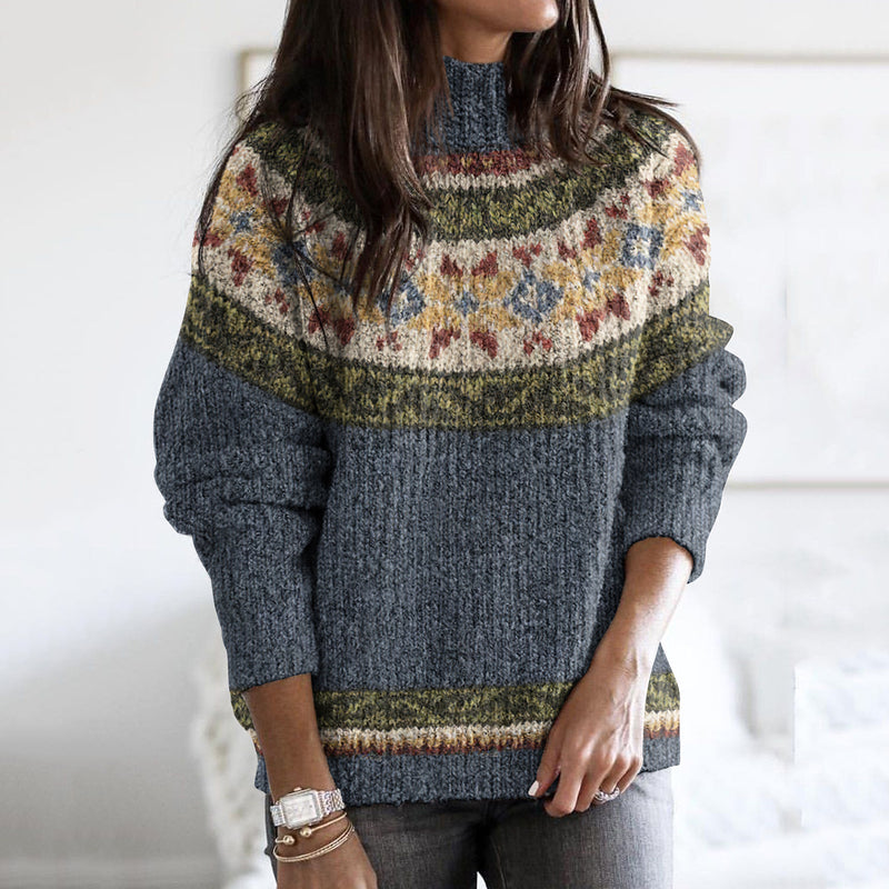 Pull au style vintage intemporel