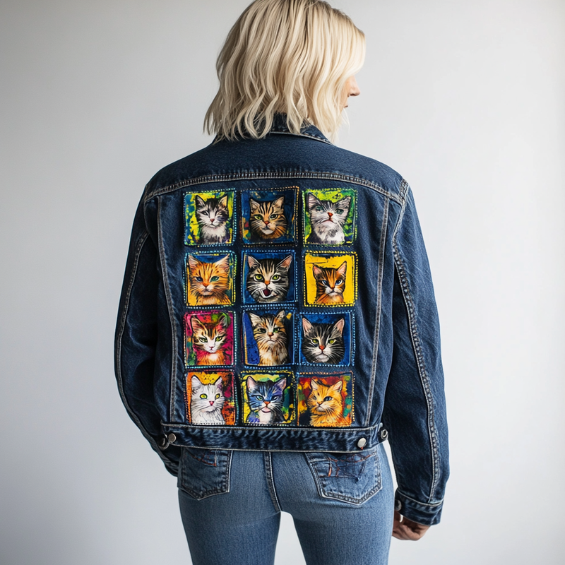Veste au design réfléchi