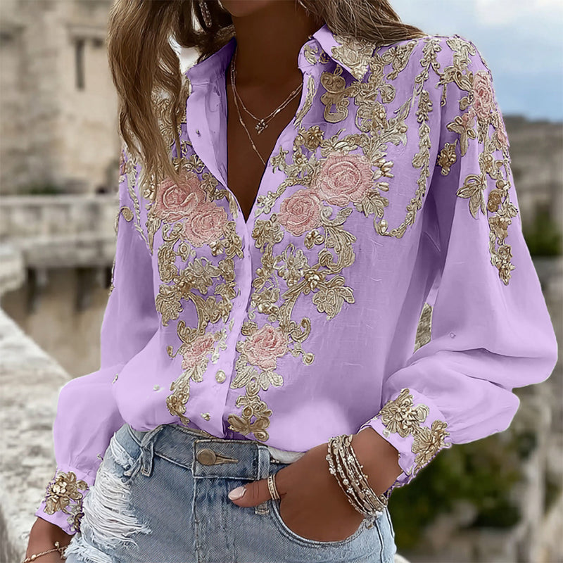 Chemise au design gracieux