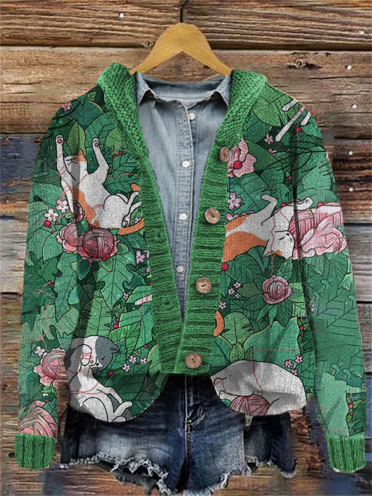 Cardigan au design réfléchi