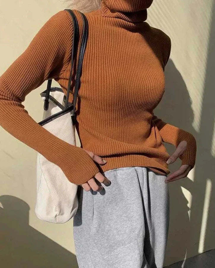 Pull au design réfléchi