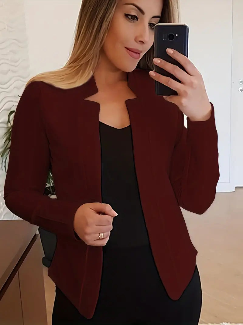 EP | élégant blazer à manches longues pour le printemps