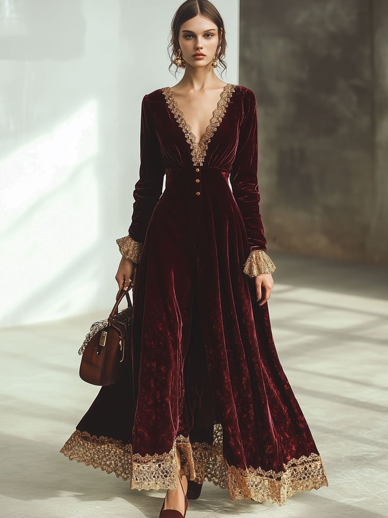 Robe magnifiquement confectionné