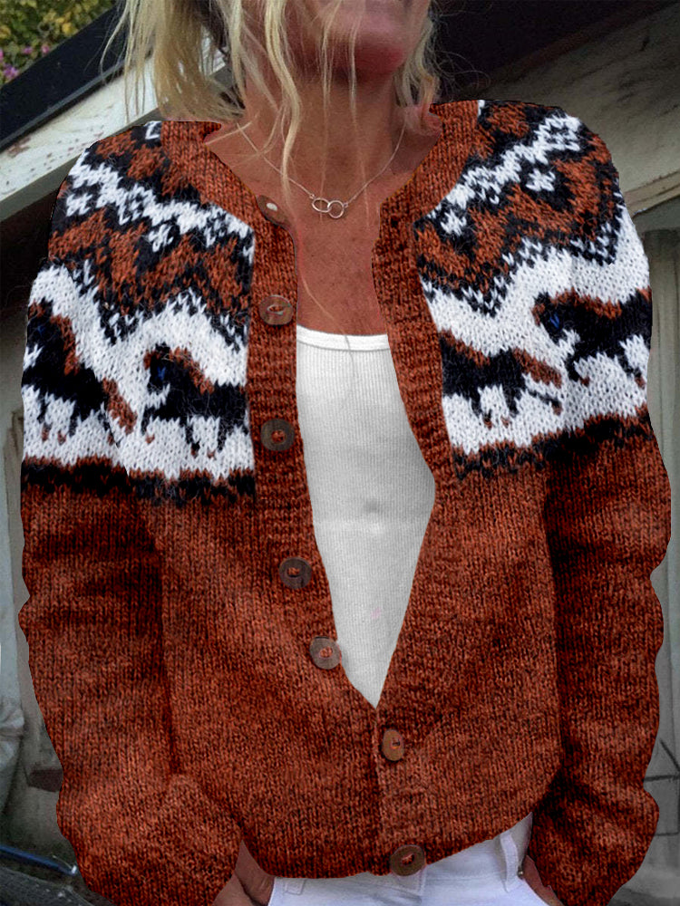 Cardigan vintage classique