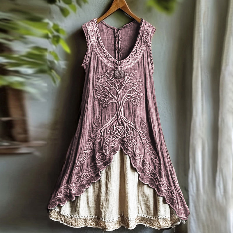 Robe au style vintage intemporel