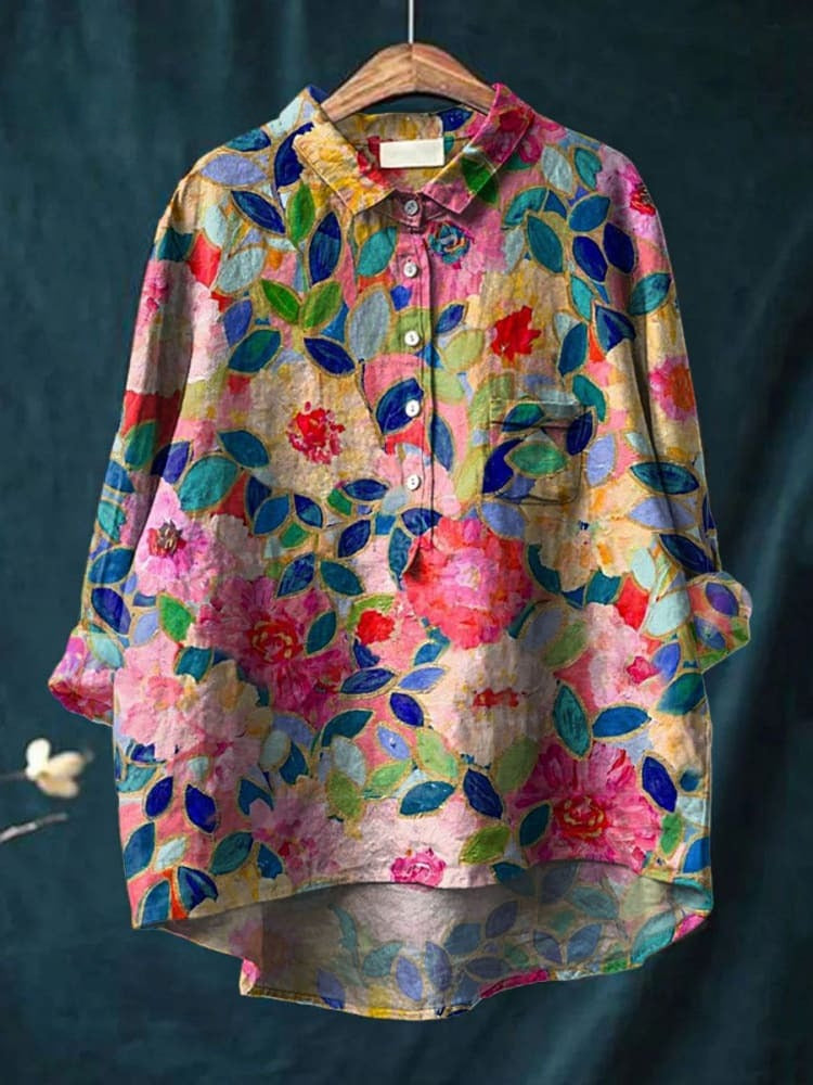 Chemise au design réfléchi