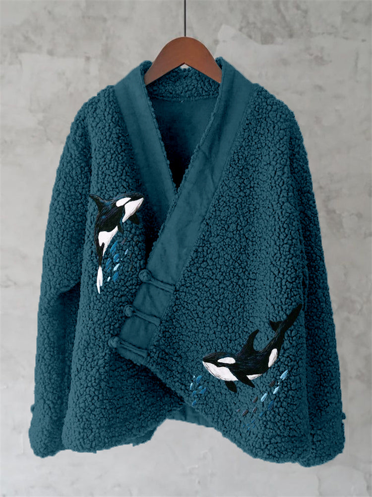 Cardigan au design réfléchi