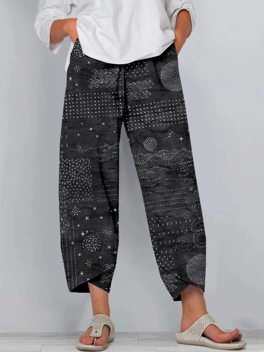 Pantalon au design réfléchi
