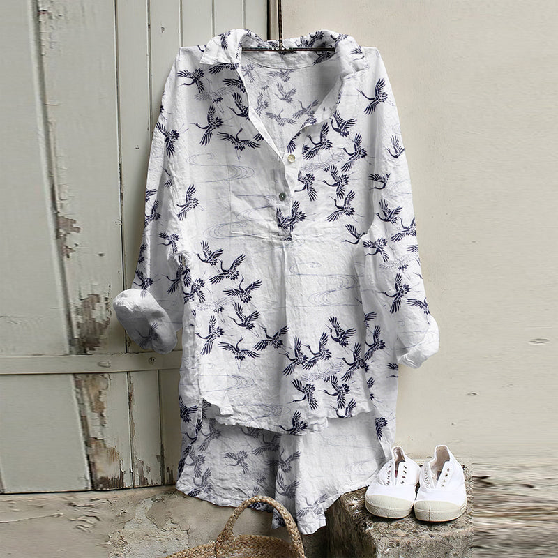 Chemise au design gracieux