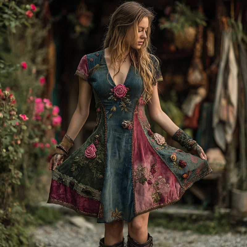 Robe au design classique