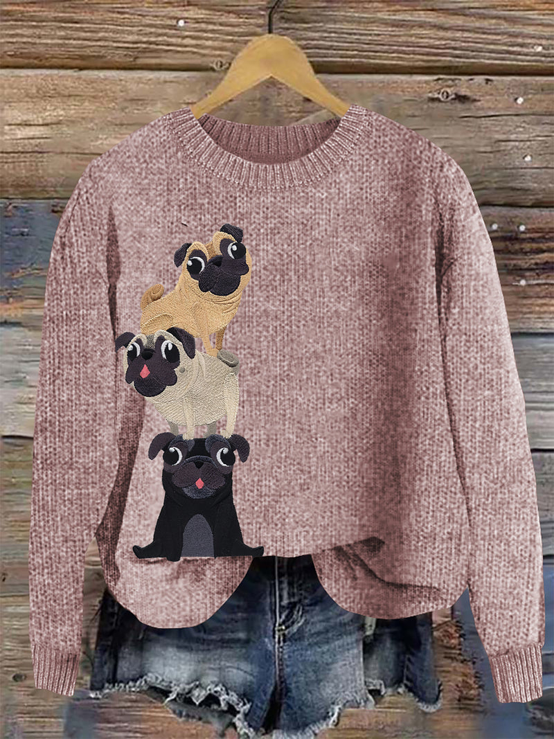 Pull vintage classique