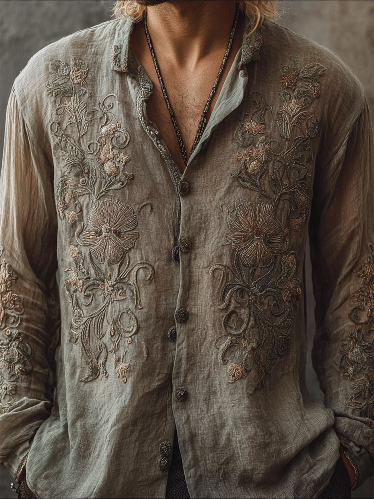 Chemise au design réfléchi