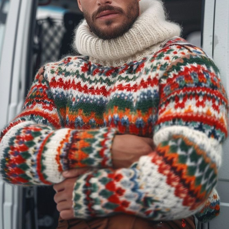 Pull au design classique